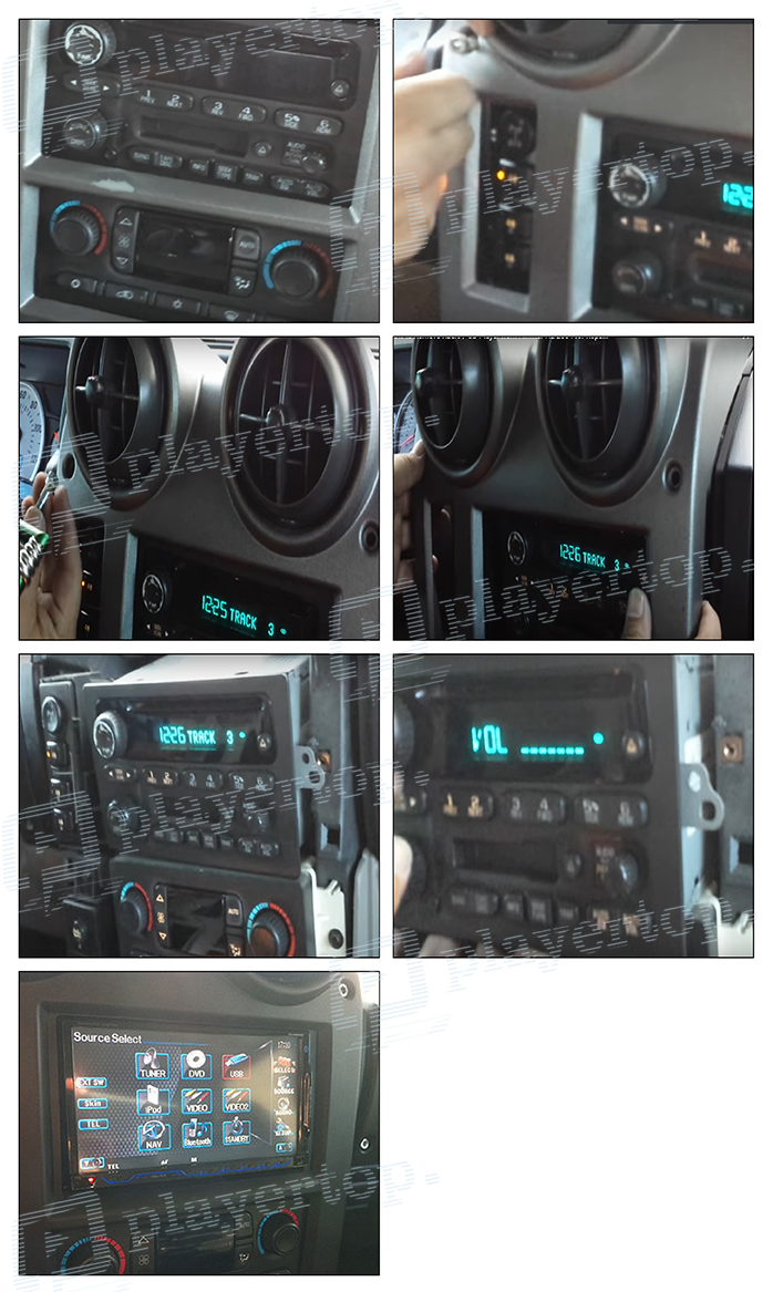 Installation autoradio Hummer h2